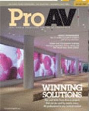 Pro AV magazine subscription Pro AV magazine subscription